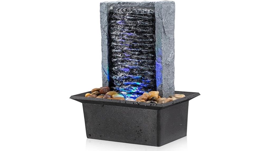 indoor led water fountain