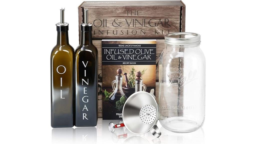 infused olive oil set