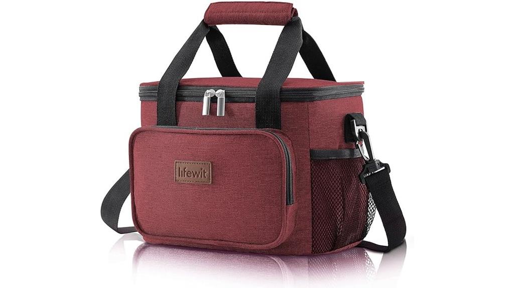 insulated adult lunch bag