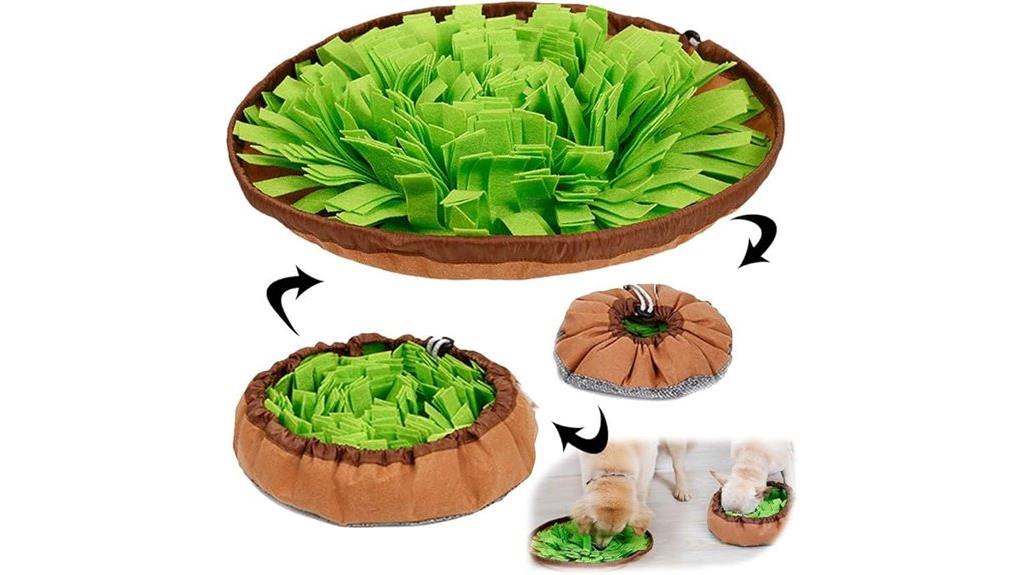 interactive pet snuffle mat