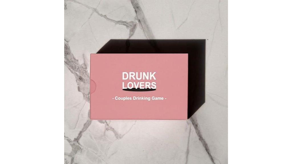 intimate drinking couple game