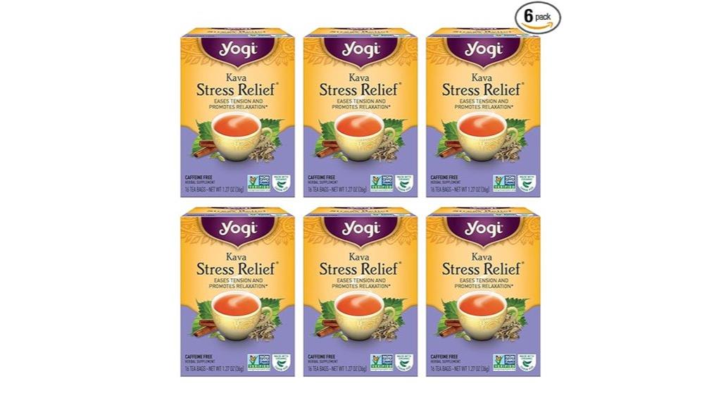 kava stress relief tea