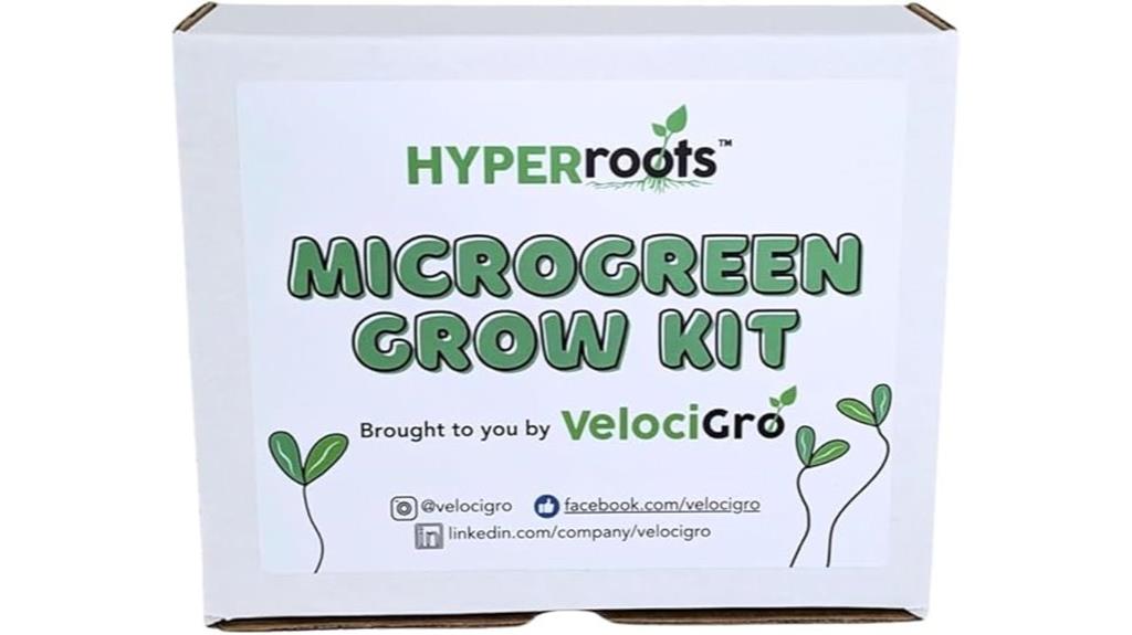 kid friendly microgreen kit