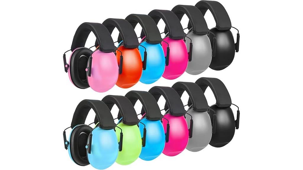 kids and adult ear muffs