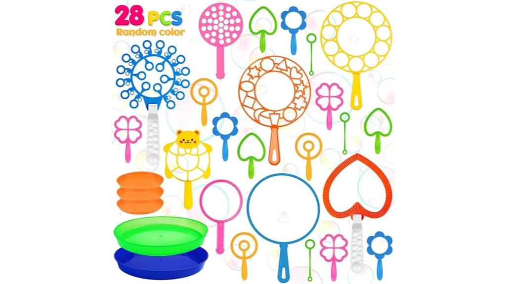 kids bubble wand set