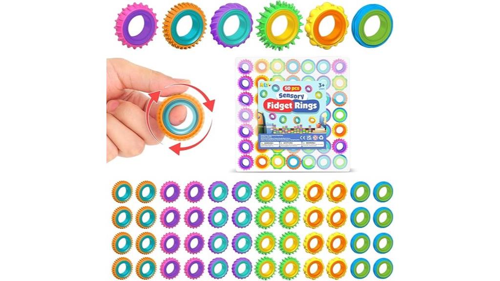 kids spinner ring favors