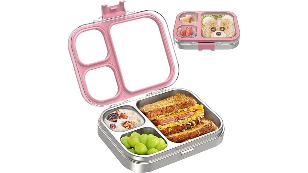 kids stainless steel bento