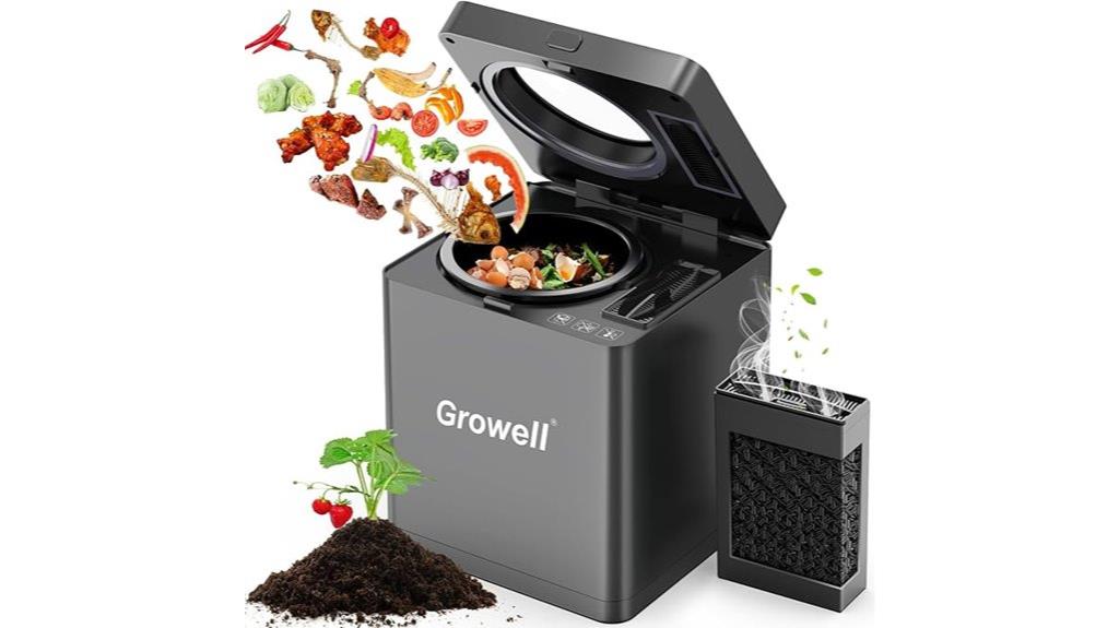 kitchen composting appliance