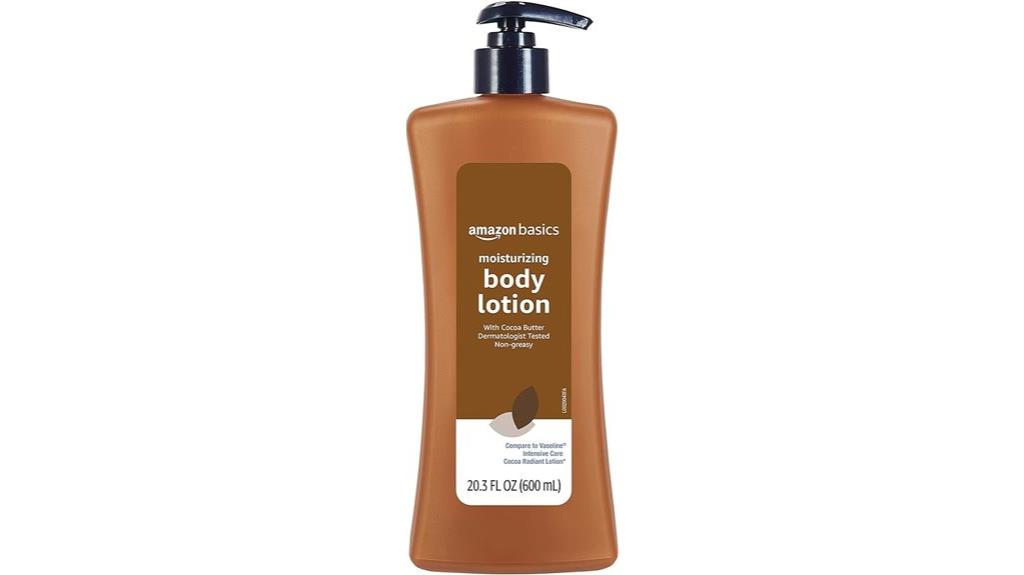 large size cocoa butter lotion