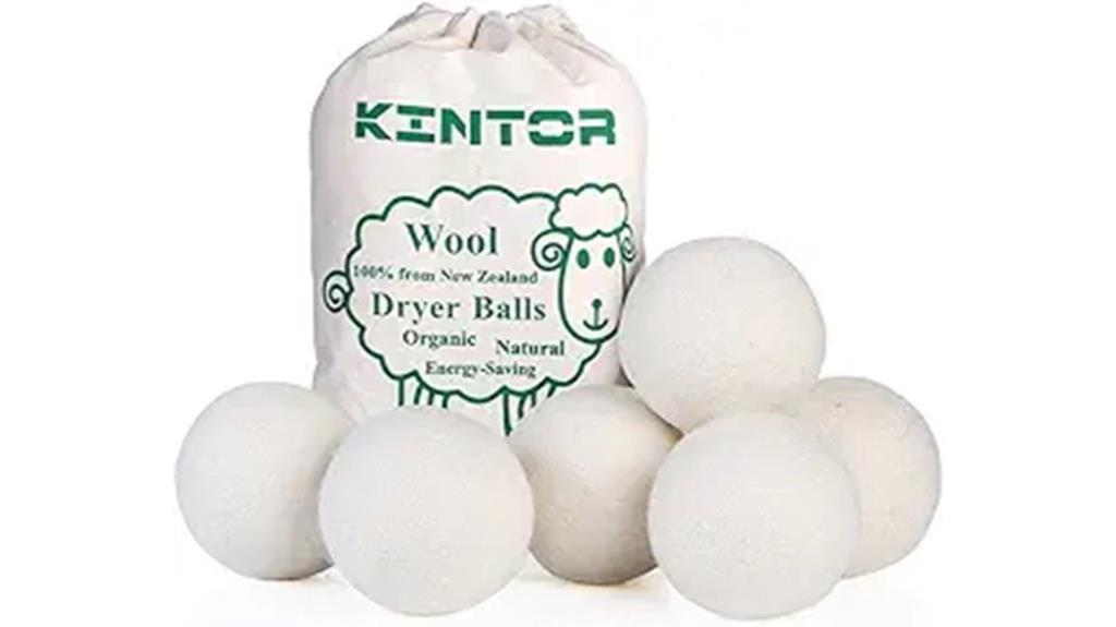 large wool dryer ball set