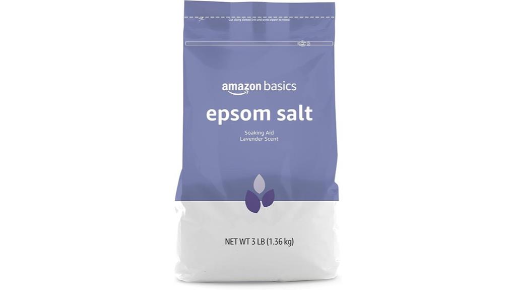 lavender epsom salt pack