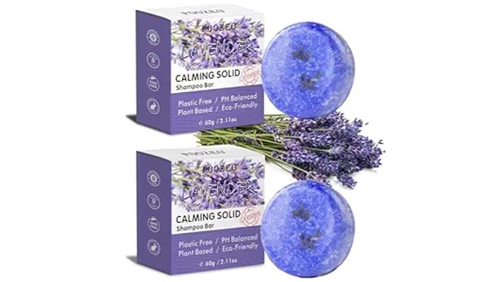 lavender shampoo and conditioner