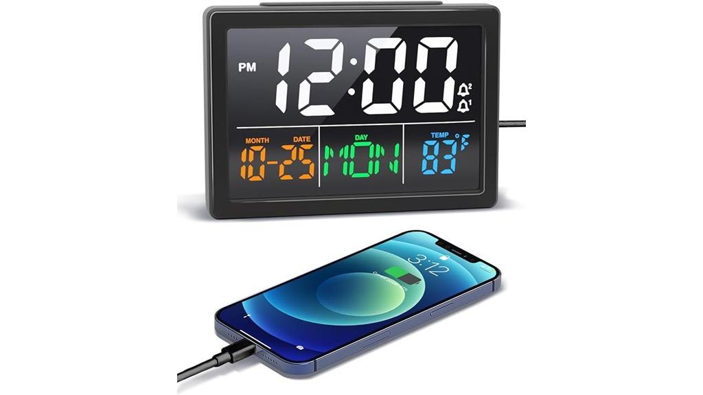 led display with usb