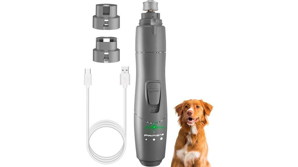 led light dog grinder