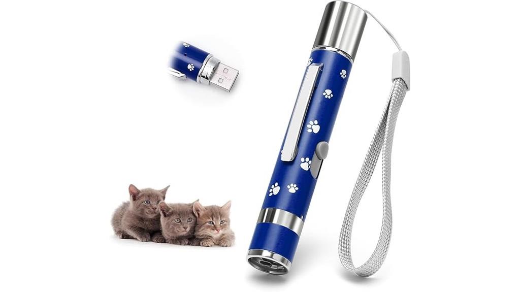 light up rechargeable cat toy