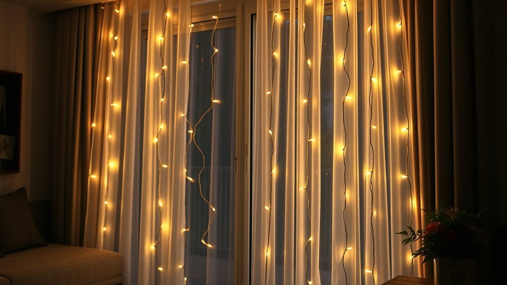 lighting options for curtains
