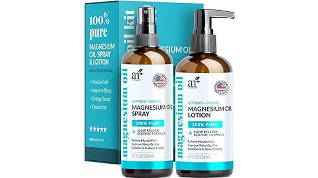 magnesium oil spray lotion