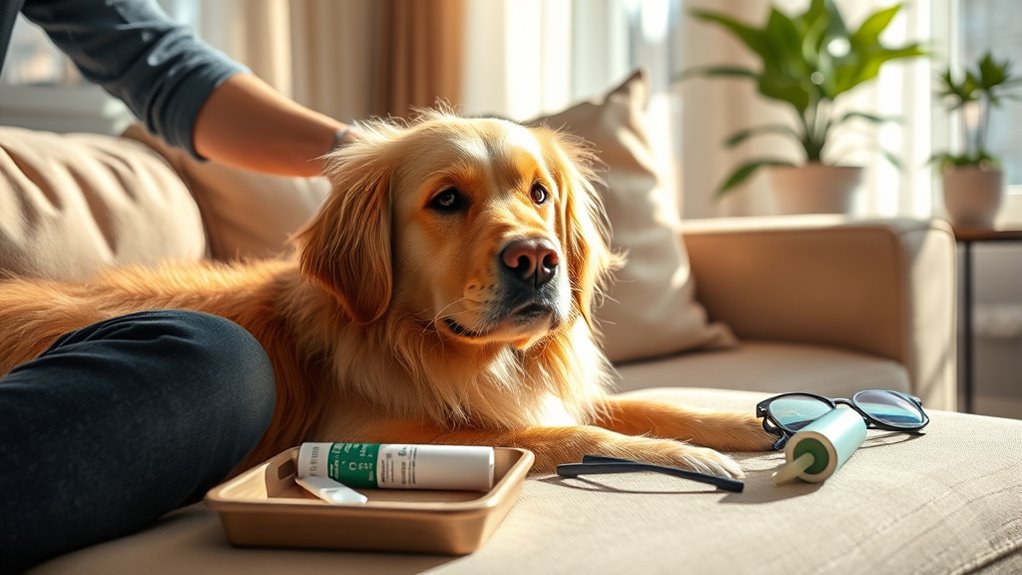 manage pet allergen exposure