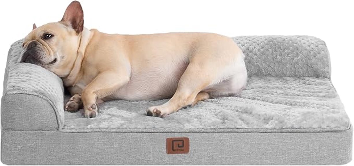 medium memory foam bed