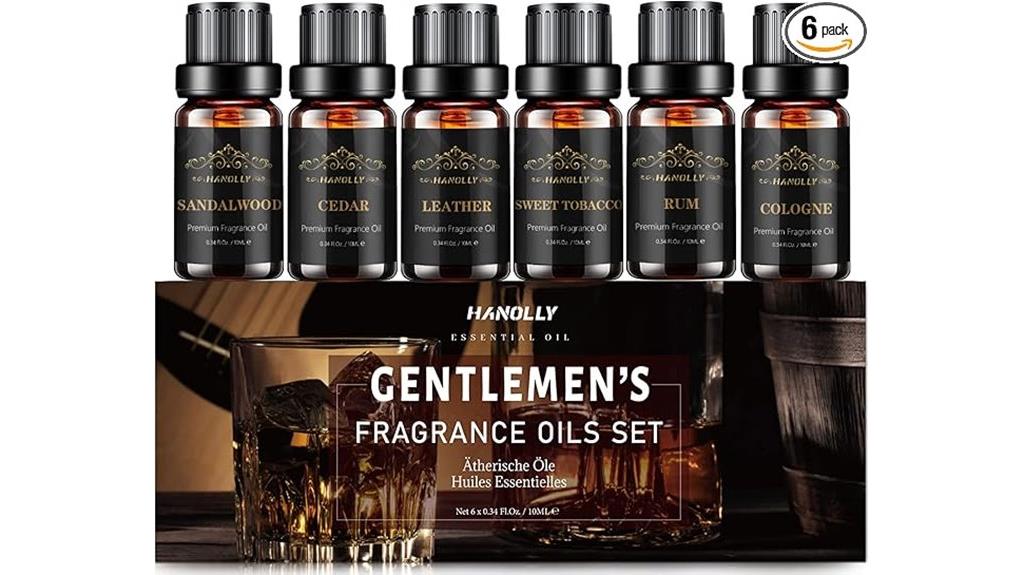 men s 6 essential oil set