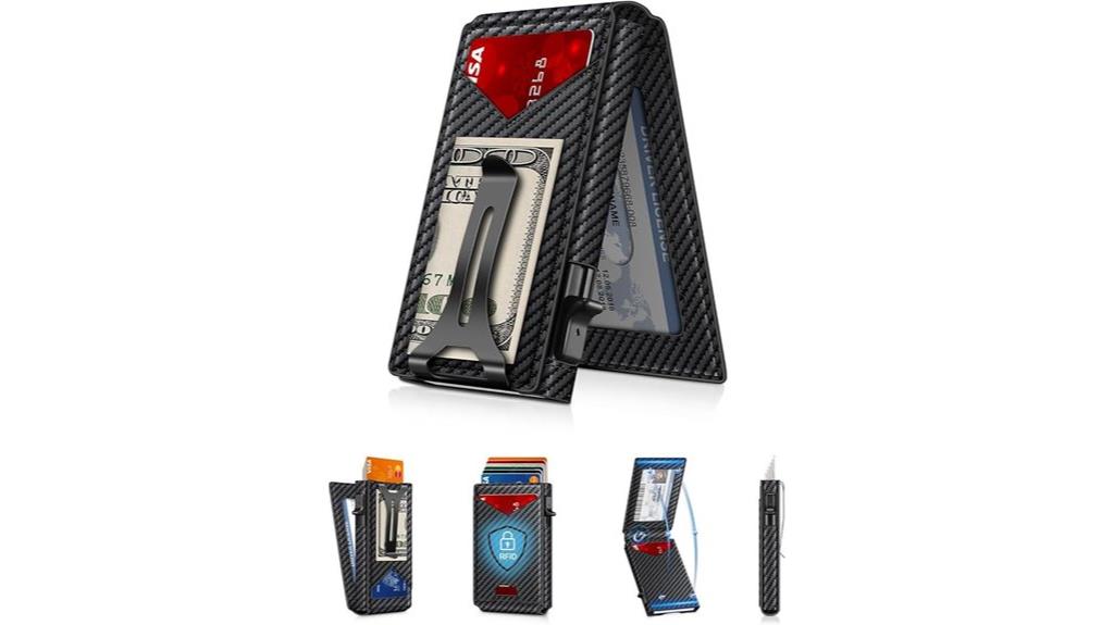 men s rfid slim wallet