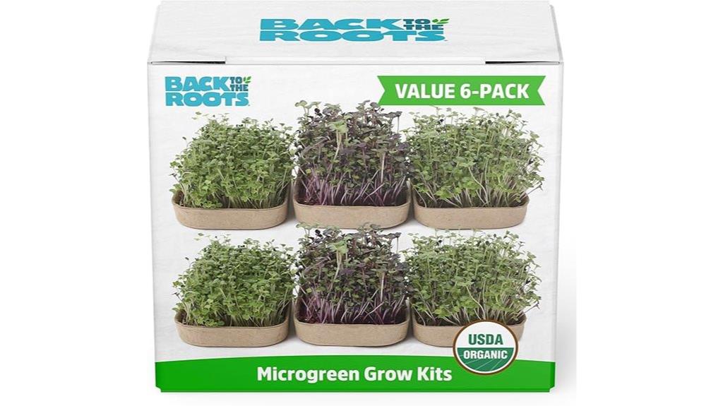 microgreen grow kit variety
