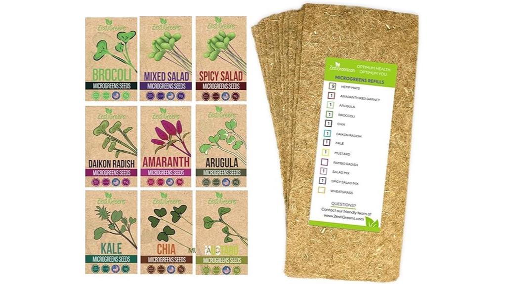 microgreens kit refill pack