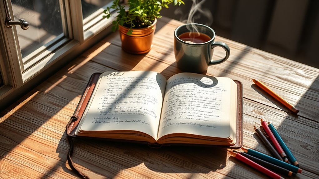 mindful creative journaling prompts