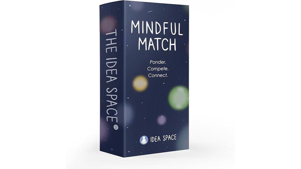 mindful match card game