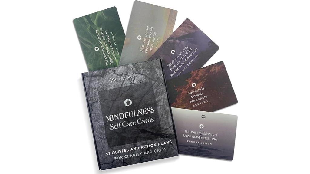 mindfulness cards with strategies