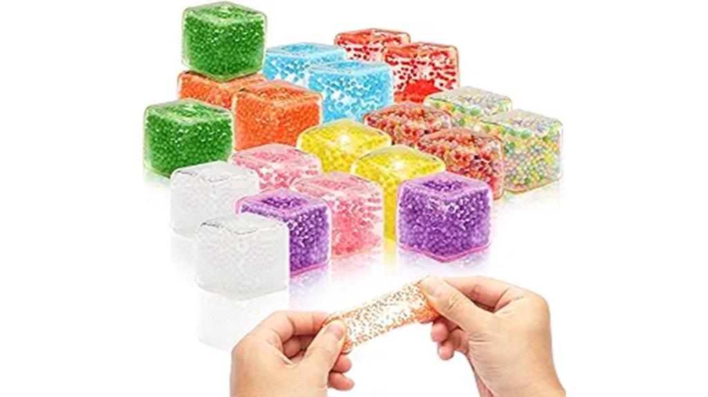 mini foam stress ball set