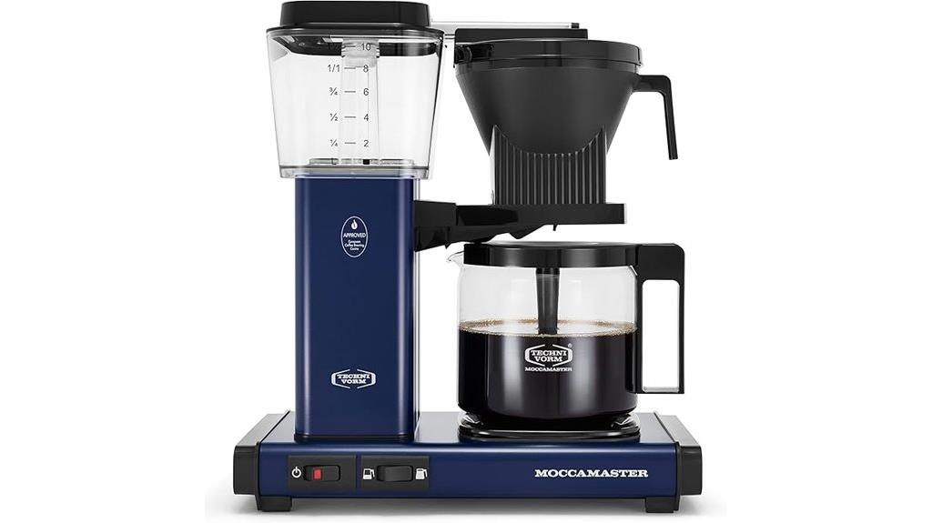 moccamaster 53928 kbgv coffee maker
