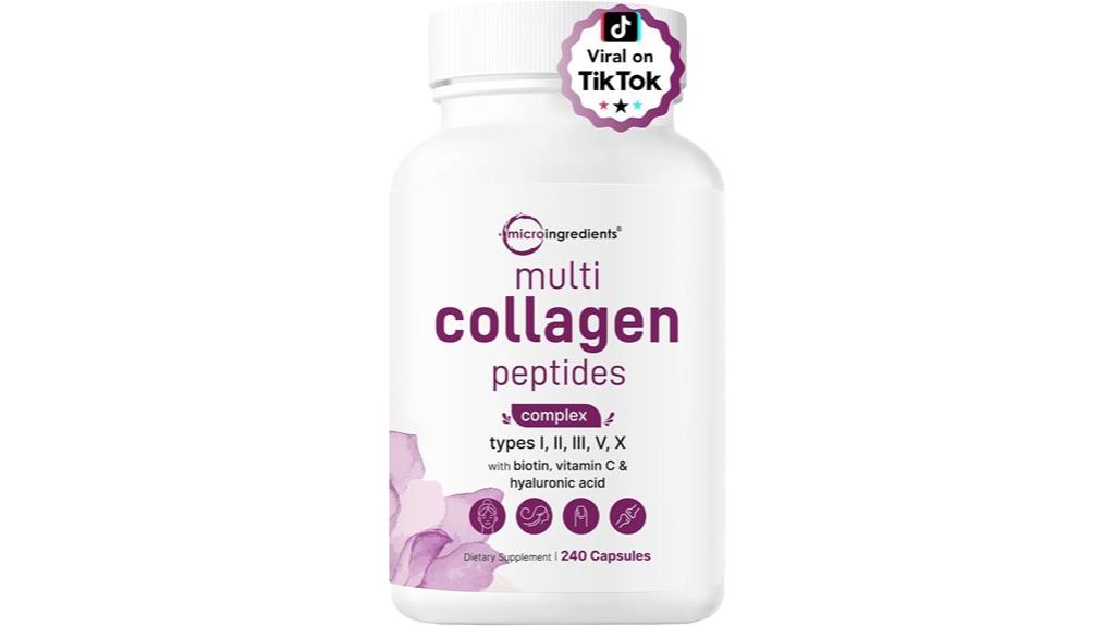 multi collagen supplement capsules