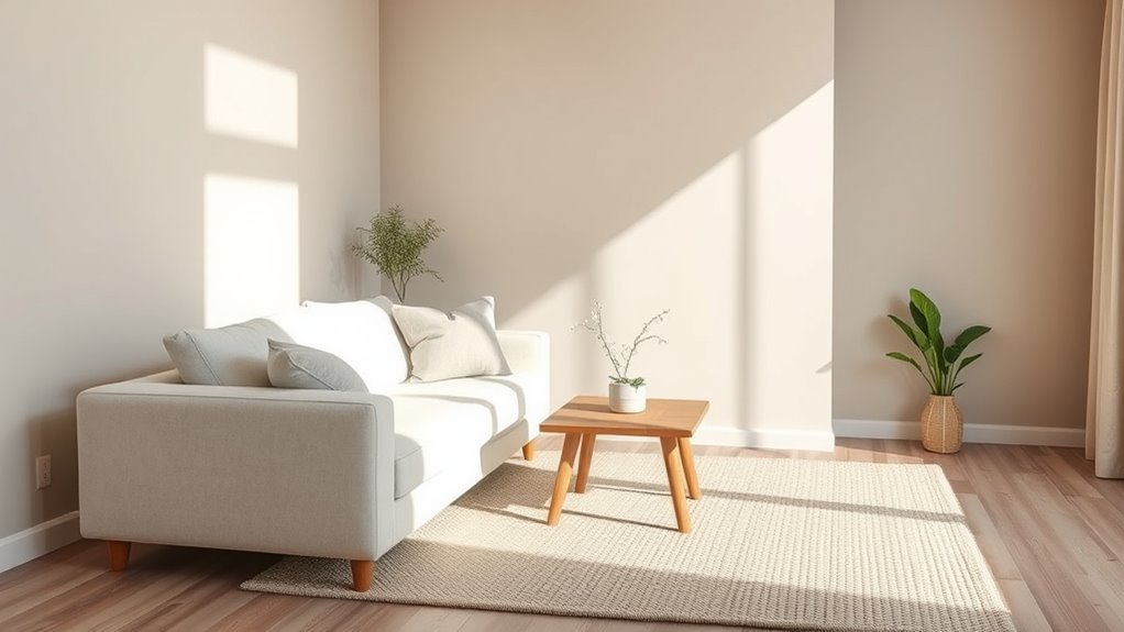 neutral tones enhance tranquility