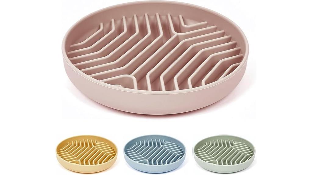 non slip slow feeding bowls