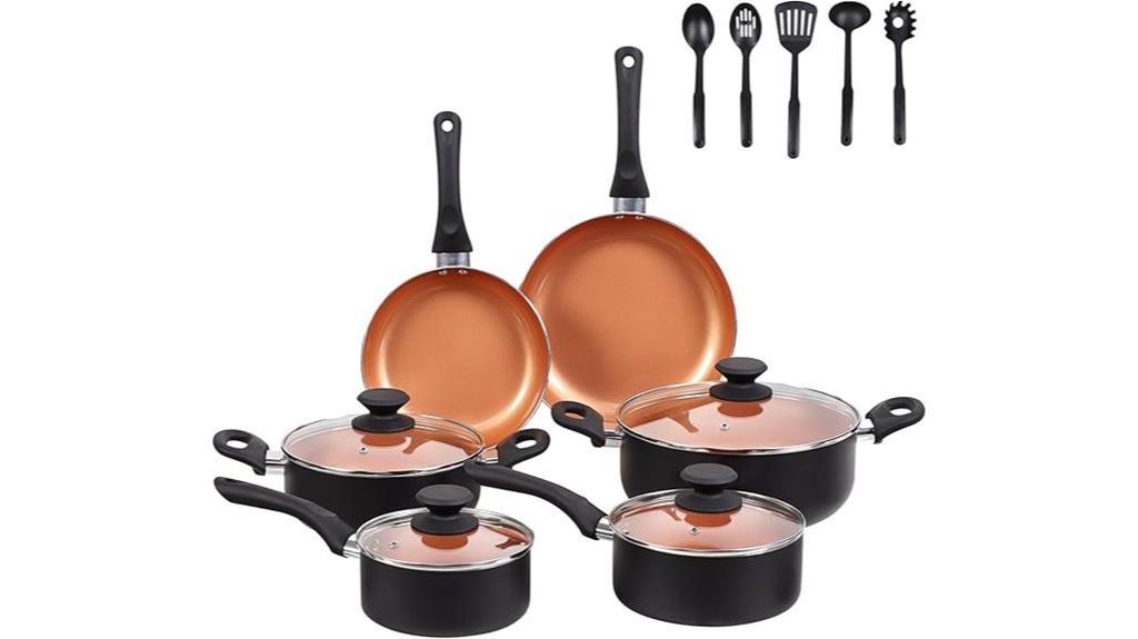 nonstick ceramic cookware set