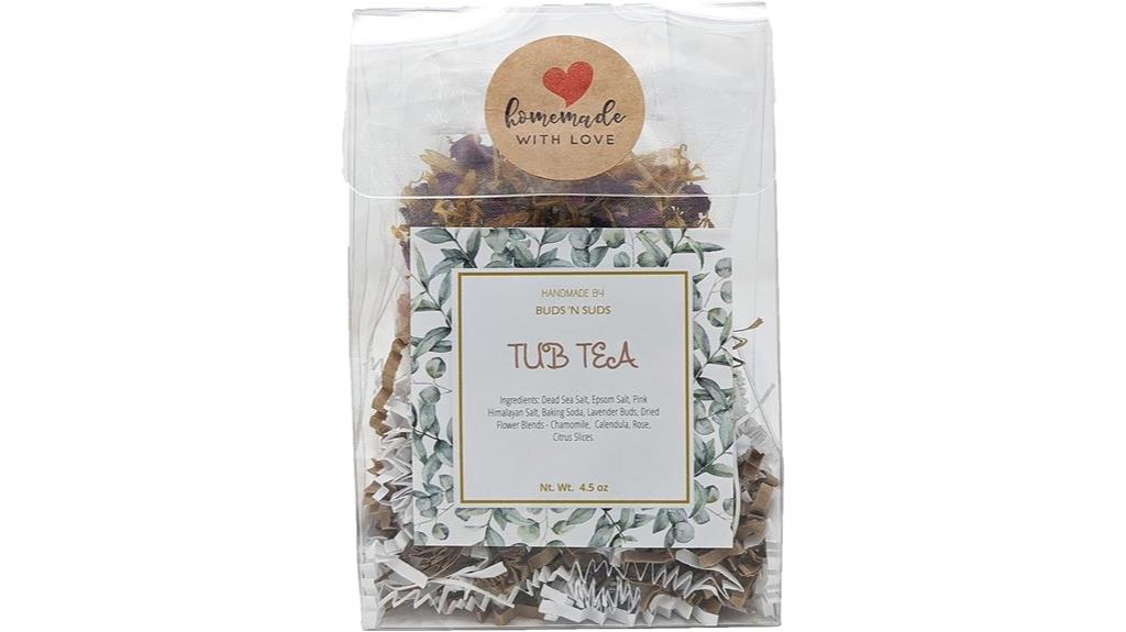 organic herbal bath soak