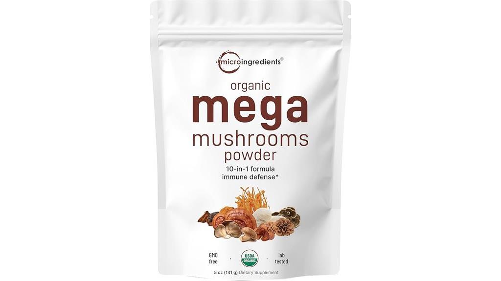 organic mushroom blend
