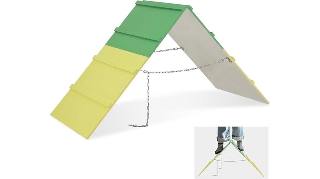 outdoor dog agility a frame