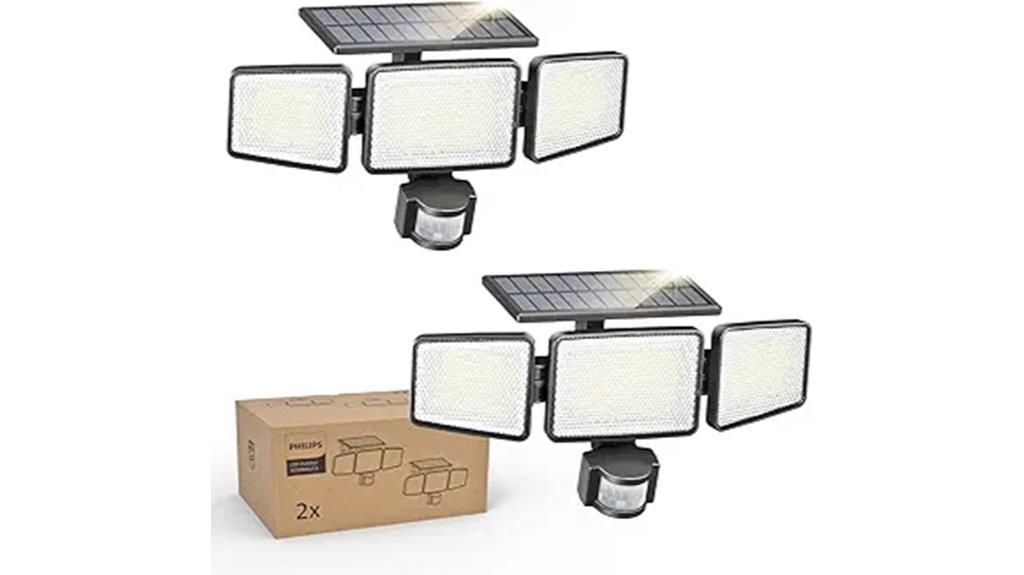 outdoor philips solar security lights