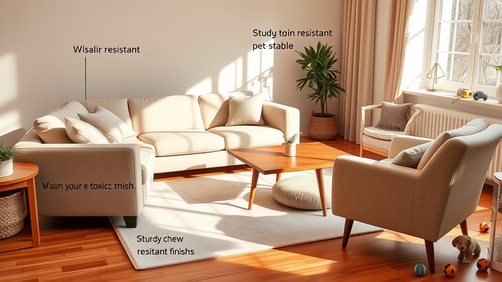 pet safe durable furnishings