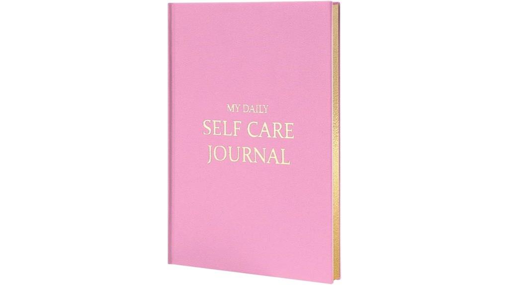pink gratitude journal design
