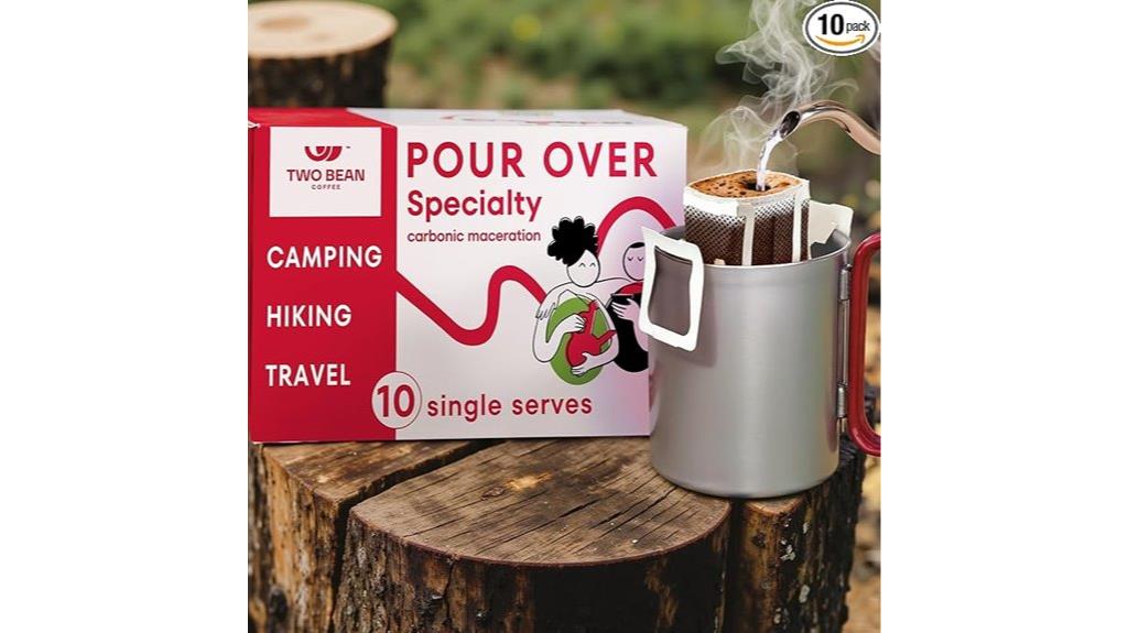 portable camping coffee packets