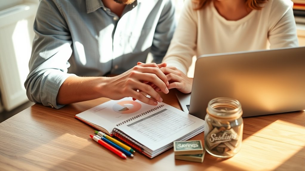 prioritize savings and debt