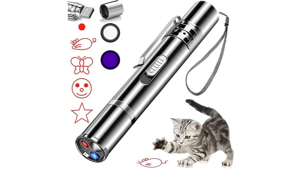 rechargeable 7 adjust laser toy