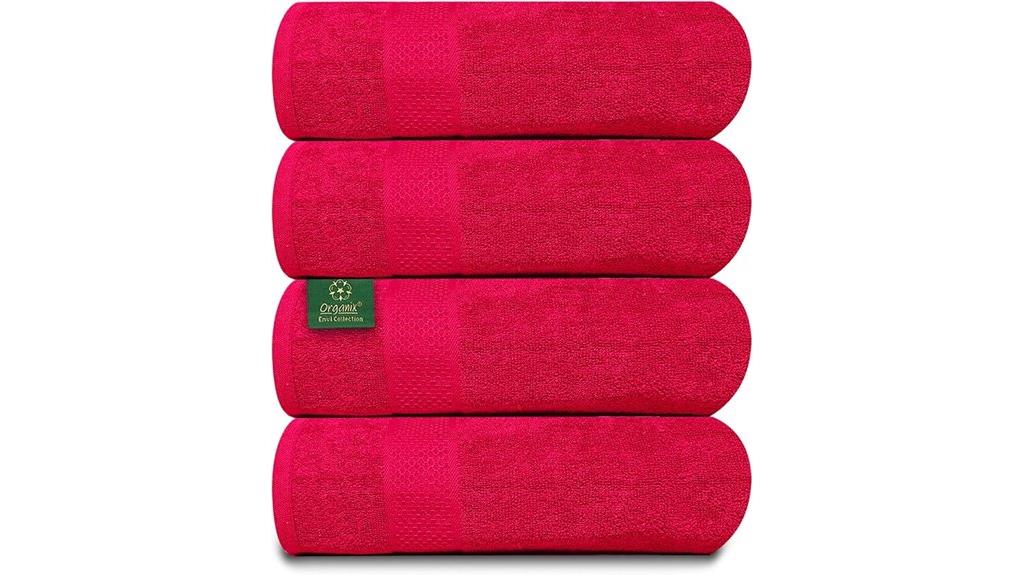 recycled cotton bath towels