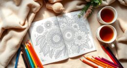 relaxing creative coloring books