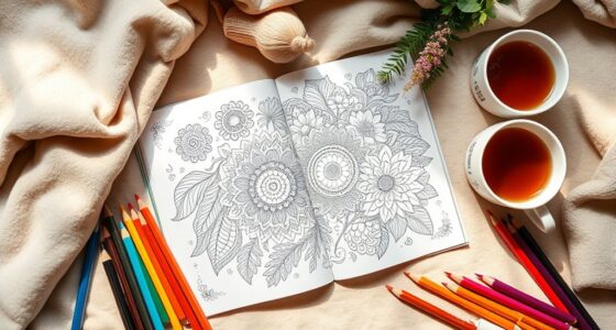 relaxing creative coloring books