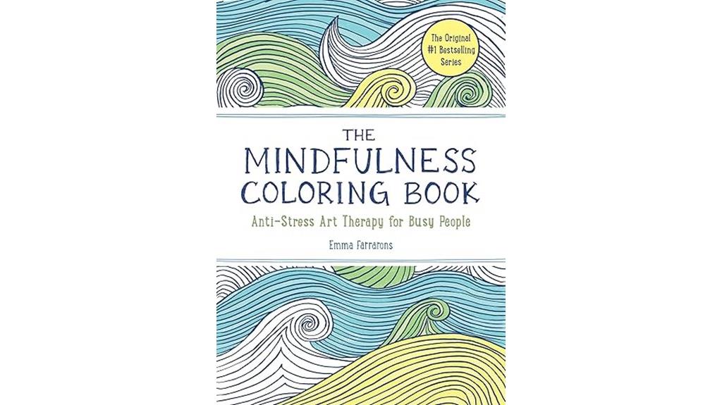 relaxing nature pattern coloring