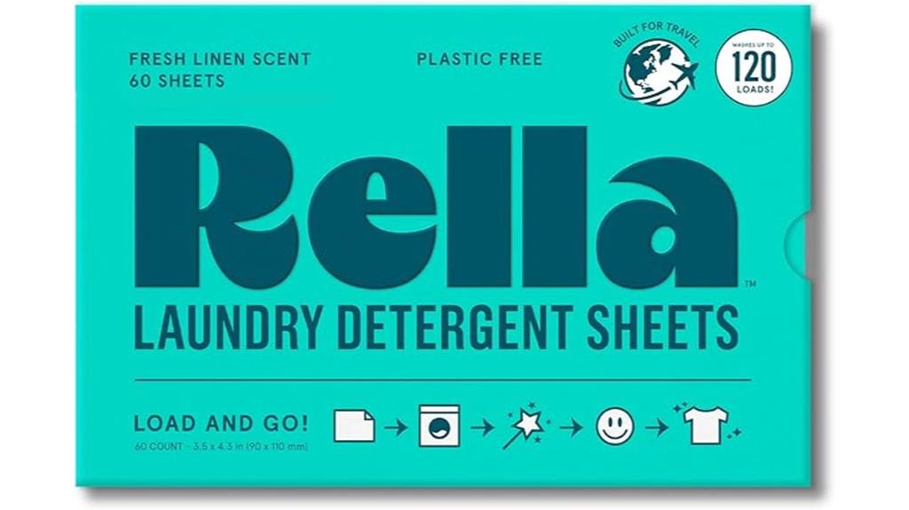 rella detergent sheets 120 loads